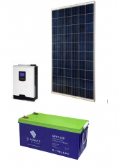 Гибридная солнечная электростанция ГЭС Energo 30 кВт
