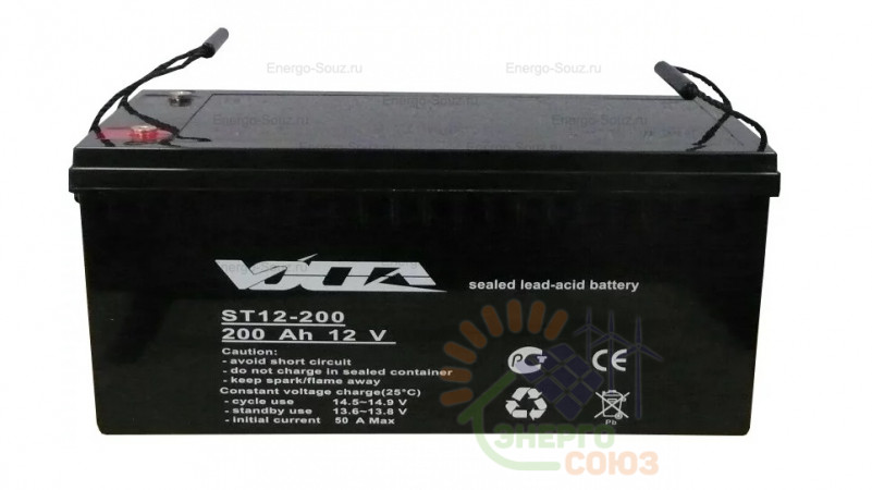 Аккумуляторная батарея VOLTA ST 12-200  (200 А/ч / 12v)