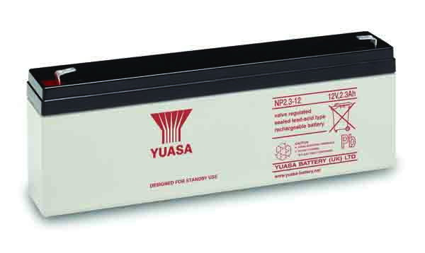 Аккумуляторная батарея Yuasa NP 2,3-12  (2.3 А/ч / 12v)