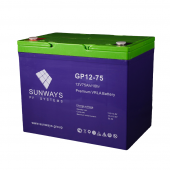 Аккумуляторная батарея GP 12-75  (75 А/ч / 12v)