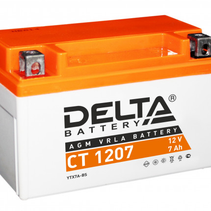 Аккумуляторная батарея Delta CT 1207  (7 А/ч / 12v)