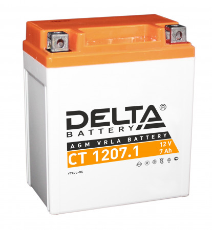 Аккумуляторная батарея Delta CT 1207.1  (7 А/ч / 12v)