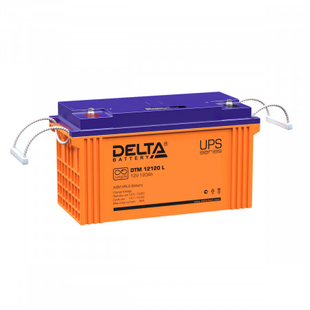 Аккумуляторная батарея Delta DTM 12120 L  (120 А/ч / 12v)