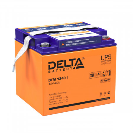 Аккумуляторная батарея Delta DTM 1240 I  (40 А/ч / 12v)