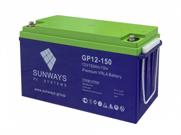 Аккумуляторная батарея GP 12-150  (150А/ч / 12v)