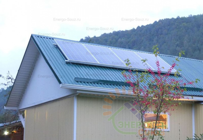 Сетевая солнечная электростанция СЭС Energo 10 кВт