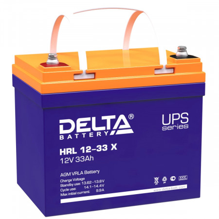 Аккумуляторная батарея Delta HRL 12-33  (33 А/ч / 12v)