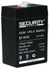 Аккумуляторная батарея Security Force SF 6045  (4.5 А/ч / 6v)