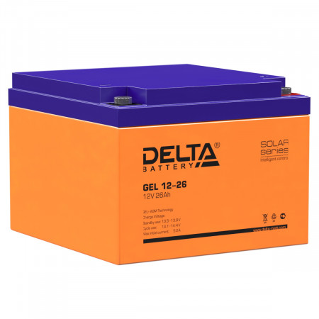 Аккумуляторная батарея Delta GEL 12-26  (26 А/ч / 12v)